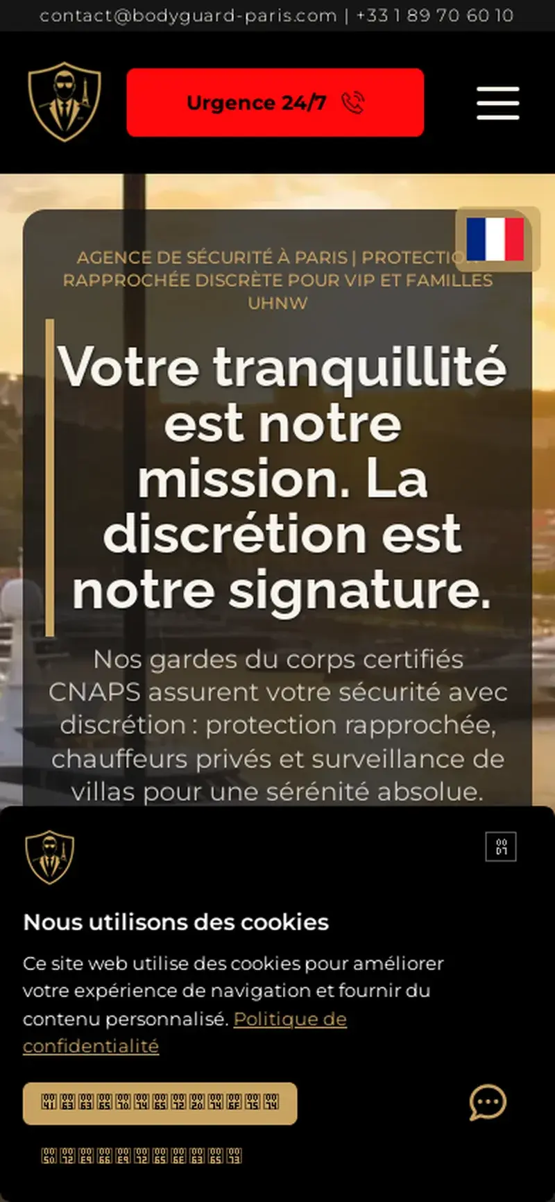 Bodyguard Paris